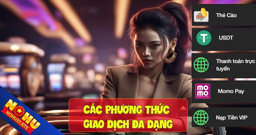 Các phương thức giao dịch đa dạng